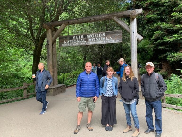 San Francisco: Muir Woods, Sausalito, & Alcatraz Night Tour - Pier 33 start: easy pick-up, then you’re rolling