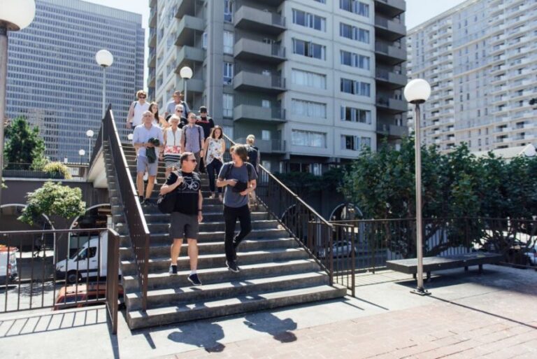 San Francisco: North Beach & Chinatown Food History Tour - Starting under the Transamerica Pyramid and meeting the tiny redwoods