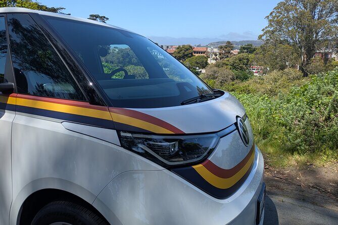 San Francisco Private City Tour in New EV Volkswagen Van - How the New VW ID Buzz Van Changes the Day