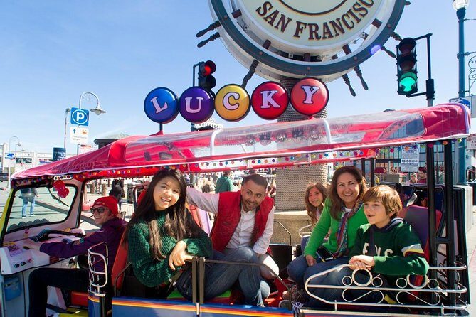 San Francisco Private Group City Tour 2.5 Hours - Lucky Tuk Tuk - Optional Haight-Ashbury, Golden Gate Park, and Alamo Square: pick your favorite side of SF
