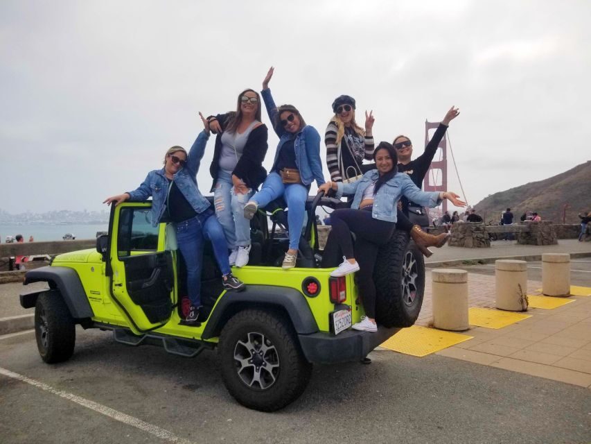 San Francisco: Private Sunset or Night Jeep Tour (max 6) - Fisherman’s Wharf, Ferry Building, Little Italy, and Alamo Square