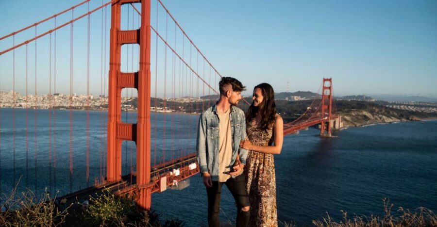 San Francisco: Professional photoshoot at Golden Gate Bridge - Golden Gate Bridge Photo Stop: Where the Bridge Looks Like It Means Something