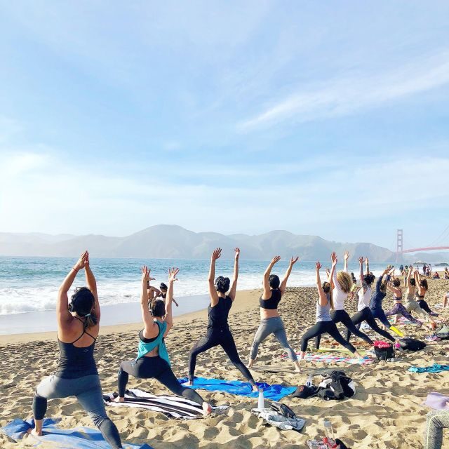 San Francisco: Silent Disco Yoga at Baker Beach - Who Should Book This Silent Disco Yoga Class