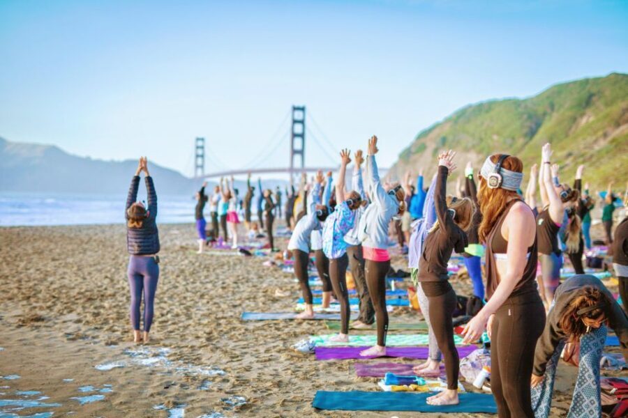 San Francisco: Silent Disco Yoga at Baker Beach - Why Baker Beach Silent Disco Yoga Feels Like a Real San Francisco Experience