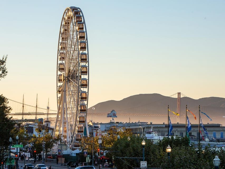 San Francisco: Sky Star Wheel - Fisherman's Wharf - What You’ll See From 150 Feet Up in 9–12 Minutes