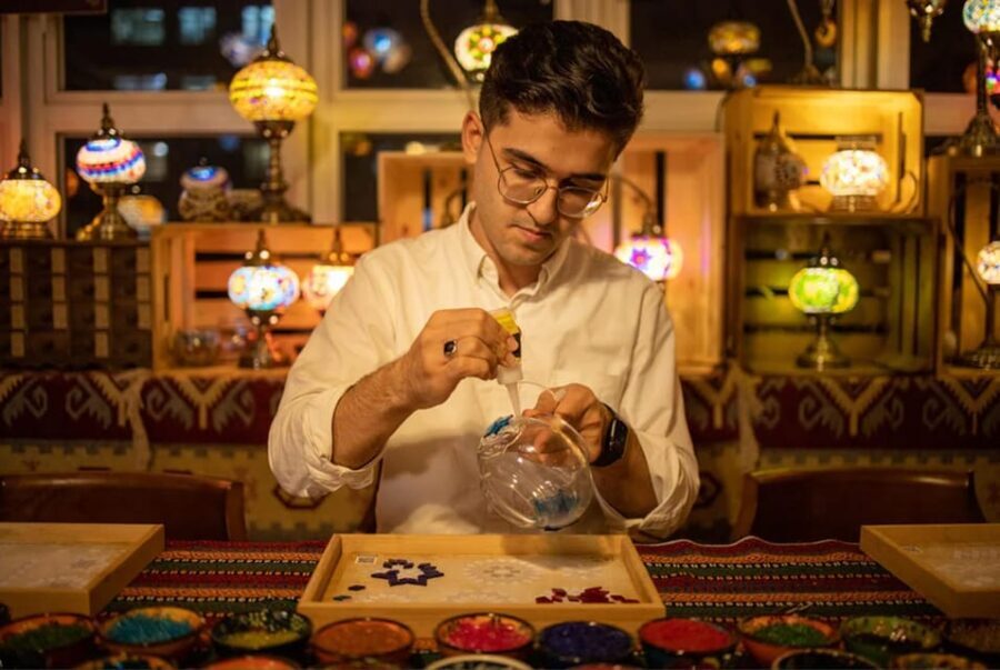 San Francisco: Turkish Mosaic Lamp Workshop - Price and value: what $99 buys you in real terms