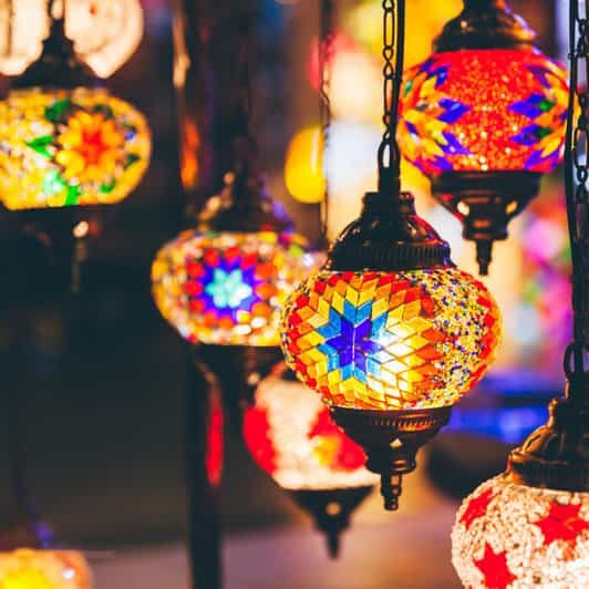 San Francisco: Turkish Mosaic Lamp Workshop - Materials and colors: how beginners make something that looks finished