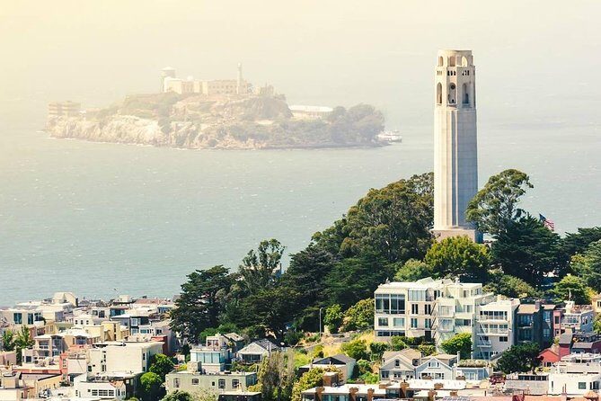 Skip The Bus: San Francisco By Luxury Van Tour - Fort Point and the pyramid-shaped landmark