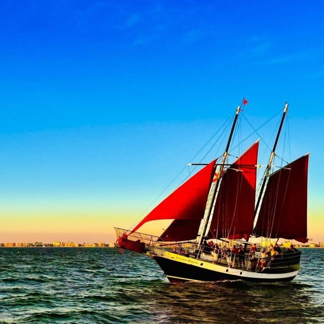 Treasure Island, FL: Suncoast Sailing Day & Sunset Cruise - Sunset colors, starry skies, and that slow-motion feeling