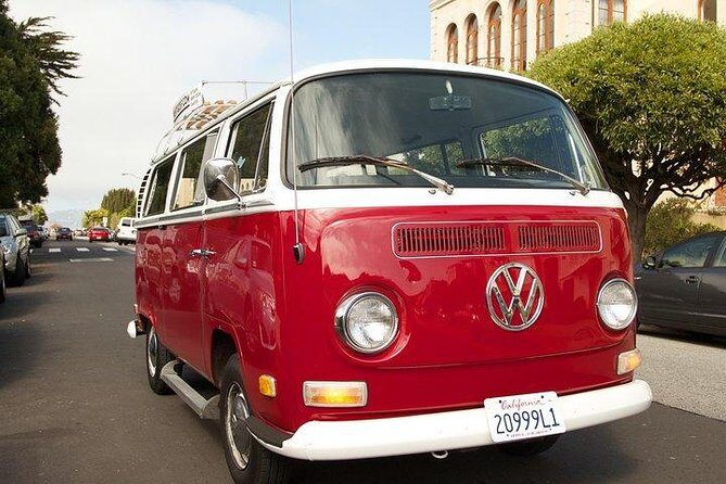 Vantigo - The Original San Francisco VW Bus Tour - Twin Peaks Photo Stop: The Classic SF View With a Tight Window
