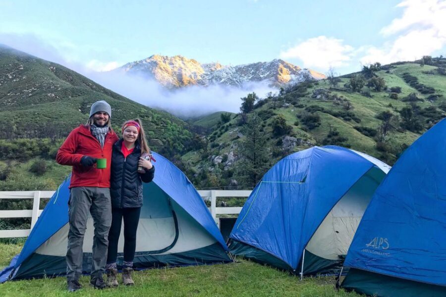 Yosemite Valley 3-Day Camping Adventure - The campsite just outside the Valley: gear setup, showers, and camp meals